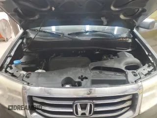 2013 Honda Pilot EX-L with VIN 5FNYF3H50DB027628, listed as a Copart auction lot 45904115 with 113,939 mi miles and Salvage Title. Bid and sale history available at DreamBid. Image 12.