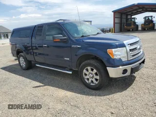 2013 Ford F-150 XL with VIN 1FTFX1ETXDKE12547, listed as a Copart auction lot 63470185 with 123,751 mi miles and Clean title. Bid and sale history available at DreamBid. Image 4.
