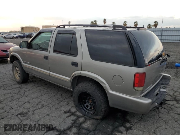 2004 Chevrolet Blazer LS z VIN 1GNDT13X34K148670, wystawiony jako Copart lot #44439845 z przebiegiem 196 344 mil mil oraz Czysty tytuł • Clean title. Historia ofert i sprzedaży dostępna na DreamBid. Obrazek 2.