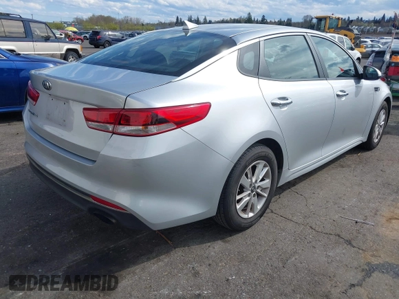 2017 Kia Optima LX with VIN 5XXGT4L39HG148760, listed as a IAAI auction lot 41889329 with 140,834 mi miles and . Bid and sale history available at DreamBid. Image 4.