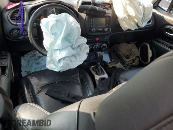 2017 Jeep Renegade Limited z VIN ZACCJBDB5HPE47740, wystawiony jako Copart lot #59177815 z przebiegiem Nie podano mil oraz Szkoda całkowita • Salvage title. Historia ofert i sprzedaży dostępna na DreamBid. Obrazek 8.