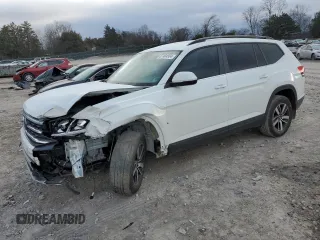 2022 Volkswagen Atlas SE z VIN 1V2LP2CA2NC548692, wystawiony jako Copart lot #87404904 z przebiegiem 42 008 mil mil oraz Czysty tytuł • Clean title. Historia ofert i sprzedaży dostępna na DreamBid. Obrazek 1.