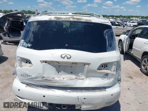 2014 Infiniti QX80 with VIN JN8AZ2NF6E9553827, listed as a IAAI auction lot 42228458 with 167,945 mi miles and . Bid and sale history available at DreamBid. Image 18.