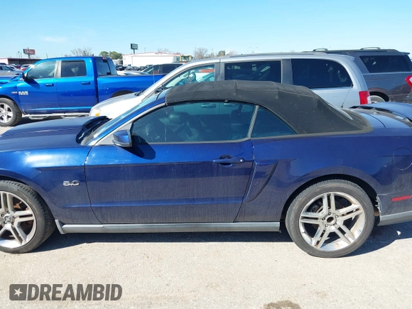 2011 Ford Mustang GT with VIN 1ZVBP8FF0B5137425, listed as a IAAI auction lot 41658857 with 123,072 mi miles and . Bid and sale history available at DreamBid. Image 14.