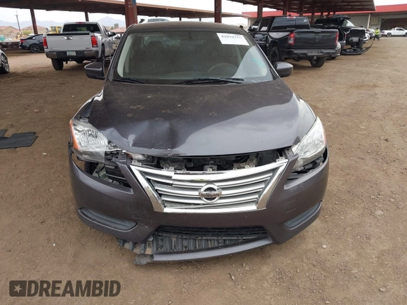 2014 Nissan Sentra S with VIN 3N1AB7AP8EL698082, listed as a IAAI auction lot 42034757 with 178,651 mi miles and . Bid and sale history available at DreamBid. Image 6.