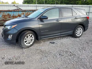 2018 Chevrolet Equinox LT with VIN 2GNAXJEV6J6229843, listed as a Copart auction lot 63838325 with 39,840 mi miles and Salvage title. Bid and sale history available at DreamBid. Image 1.