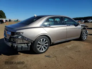 2020 Lincoln Continental Standard with VIN 1LN6L9PK9L5601469, listed as a Copart auction lot 81135904 with 53,012 mi miles and Salvage Title. Bid and sale history available at carsss.com. Image 3.