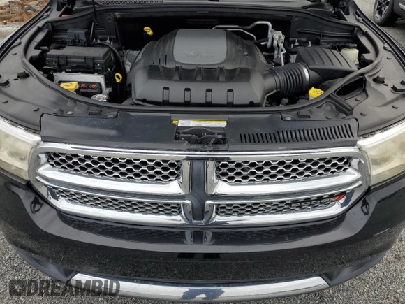 2012 Dodge Durango Citadel with VIN 1C4SDHET7CC240213, listed as a Copart auction lot 81023064 with 92,252 mi miles and Salvage title. Bid and sale history available at DreamBid. Image 12.