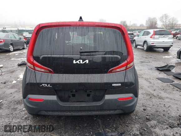2022 Kia Soul EX with VIN KNDJ33AU1N7803820, listed as a IAAI auction lot 41574877 with 55,340 mi miles. Bid and sale history available at carsss.com. Image 16.