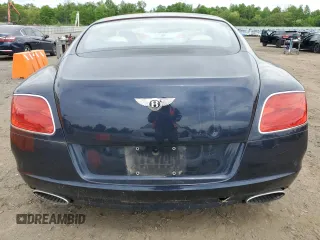 2013 Bentley Continental GT with VIN SCBFC7ZA4DC084868, listed as a Copart auction lot 54187554 with Not Provided miles and Salvage Title. Bid and sale history available at DreamBid. Image 6.