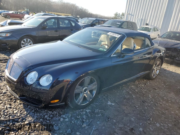 2007 Bentley Continental GT z VIN SCBDR33W47C049478, wystawiony jako Copart lot #82383414 z przebiegiem 30 493 mil mil oraz Szkoda całkowita • Salvage title. Historia ofert i sprzedaży dostępna na DreamBid. Obrazek 1.