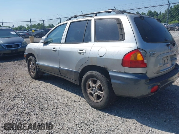 2003 Hyundai Santa Fe GLS with VIN KM8SC73D83U370273, listed as a IAAI auction lot 42577324 with 181,105 mi miles and . Bid and sale history available at DreamBid. Image 3.