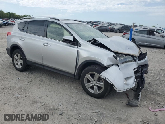 2013 Toyota RAV4 XLE with VIN JTMRFREV3DD042286, listed as a Copart auction lot 53102925 with 90,367 mi miles and Salvage Title. Bid and sale history available at carsss.com. Image 4.
