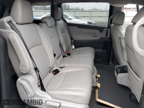 2019 Honda Odyssey EX-L with VIN 5FNRL6H78KB053679, listed as a Copart auction lot 85165274 with 45,371 mi miles and Salvage Title. Bid and sale history available at DreamBid. Image 11.