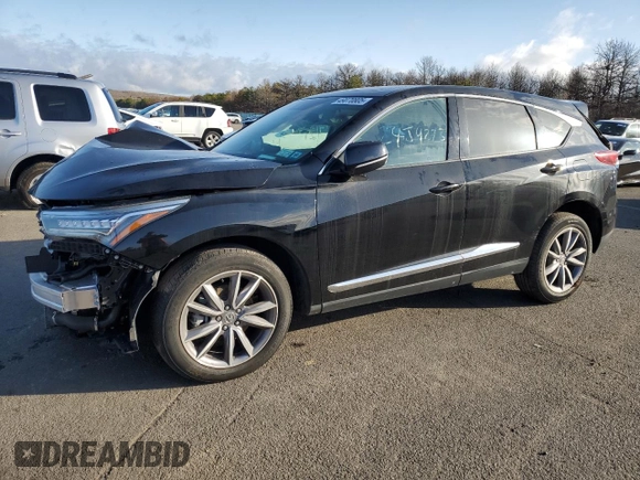 2021 Acura RDX Technology with VIN 5J8TC2H50ML011456, listed as a Copart auction lot 49070805 with 28,537 mi miles and Non repairable. Bid and sale history available at DreamBid. Image 1.