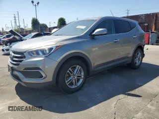 2018 Hyundai Santa Fe 2.4L with VIN 5NMZT3LB2JH076298, listed as a Copart auction lot 63461435 with 79,881 mi miles and Salvage title. Bid and sale history available at DreamBid. Image 1.