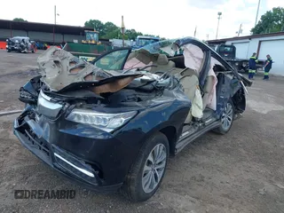2015 Acura MDX Technology with VIN 5FRYD4H45FB030982, listed as a IAAI auction lot 36404266 with 72,001 mi miles and . Bid and sale history available at DreamBid. Image 2.