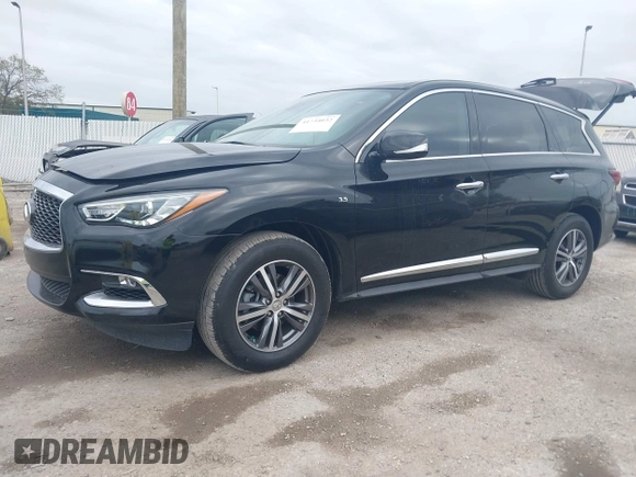 2020 Infiniti QX60 Pure with VIN 5N1DL0MN0LC527050, listed as a IAAI auction lot 41734032 with 71,204 mi miles and . Bid and sale history available at DreamBid. Image 17.