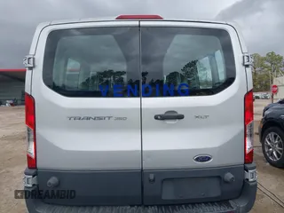 2018 Ford Transit Passenger XL with VIN 1FBZX2ZMXJKB02176, listed as a IAAI auction lot 41455827 with 75,340 mi miles and . Bid and sale history available at DreamBid. Image 17.