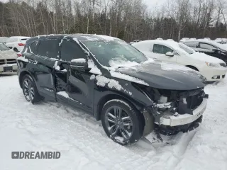 2023 Acura RDX w/A-Spec Package with VIN 5J8TC2H63PL800276, listed as a Copart auction lot 88324935 with 50,004 mi miles and Clean title. Bid and sale history available at DreamBid. Image 4.