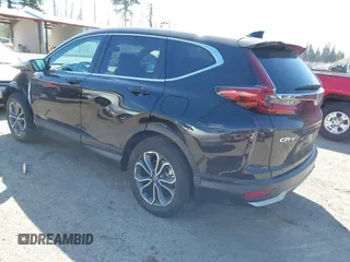 2022 Honda CR-V EX-L with VIN 5J6RT6H86NL032852, listed as a IAAI auction lot 42078671 with 27,347 mi miles and . Bid and sale history available at DreamBid. Image 3.