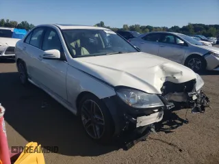 2012 Mercedes-Benz C 300 Sport with VIN WDDGF8BB3CR191350, listed as a Copart auction lot 69583404 with 116,462 mi miles and Salvage title. Bid and sale history available at DreamBid. Image 4.