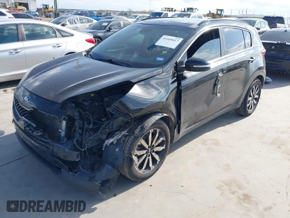 2018 Kia Sportage EX with VIN KNDPN3AC7J7373183, listed as a IAAI auction lot 41169417 with 174,423 mi miles and . Bid and sale history available at DreamBid. Image 23.