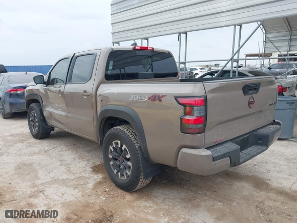 2024 Nissan Frontier PRO-4X with VIN 1N6ED1EK2RN670706, listed as a IAAI auction lot 41711898 with 13,386 mi miles. Bid and sale history available at carsss.com. Image 3.