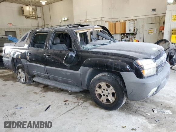 2003 Chevrolet Avalanche with VIN 3GNEK13T63G246828, listed as a Copart auction lot 64102984 with 0 mi miles and Salvage Title. Bid and sale history available at carsss.com. Image 4.