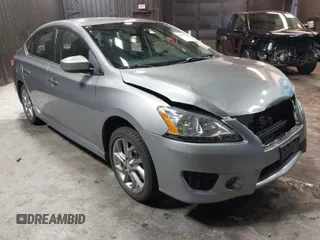 2014 Nissan Sentra SR with VIN 3N1AB7AP4EL637599, listed as a IAAI auction lot 41962240 with 105,032 mi miles and . Bid and sale history available at DreamBid. Image 1.
