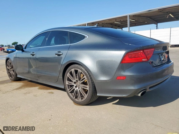 2012 Audi A7 3.0 Prestige with VIN WAU2GAFC6CN107070, listed as a Copart auction lot 53480315 with 150,126 mi miles and Salvage Title. Bid and sale history available at carsss.com. Image 2.