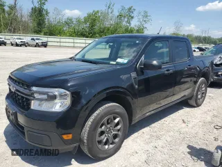 2024 Ford Maverick XLT with VIN 3FTTW8J97RRB42026, listed as a Copart auction lot 61240495 with 22,111 mi miles and Salvage title. Bid and sale history available at DreamBid. Image 1.