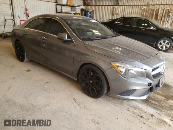 2015 Mercedes-Benz CLA 250 with VIN WDDSJ4EB9FN222058, listed as a Copart auction lot 47503174 with 101,631 mi miles and . Bid and sale history available at DreamBid. Image 4.