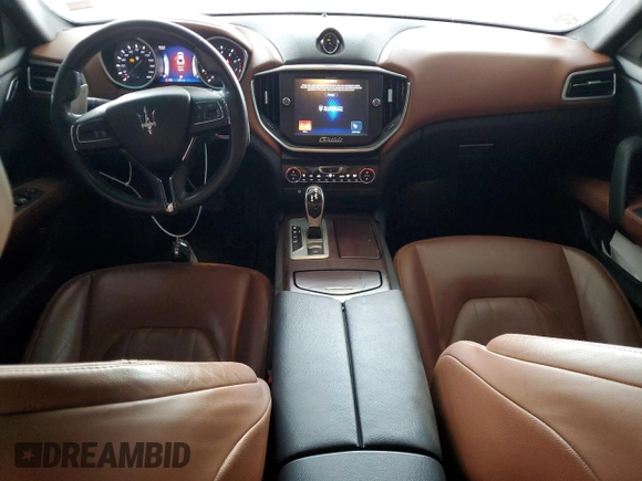 2016 Maserati Ghibli S with VIN ZAM57RSA8G1169064, listed as a Copart auction lot 75771703 with 55,311 mi miles. Bid and sale history available at carsss.com. Image 8.
