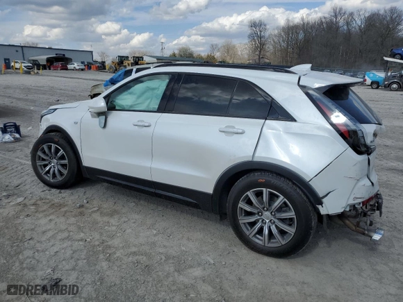 2020 Cadillac XT4 FWD Sport with VIN 1GYFZER45LF028178, listed as a Copart auction lot 49118175 with 52,345 mi miles and Salvage Title. Bid and sale history available at carsss.com. Image 2.
