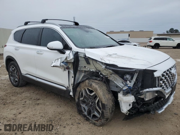 2022 Hyundai Santa Fe Hybrid SEL Premium with VIN KM8S3DA17NU020286, listed as a Copart auction lot 42856574 with 51,148 mi miles. Bid and sale history available at carsss.com. Image 4.