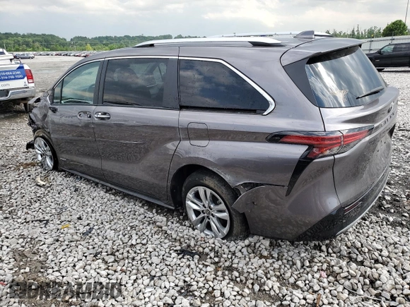 2021 Toyota Sienna Limited z VIN 5TDZRKEC6MS039819, wystawiony jako Copart lot #56318785 z przebiegiem Nie podano mil oraz Szkoda całkowita • Salvage title. Historia ofert i sprzedaży dostępna na DreamBid. Obrazek 2.