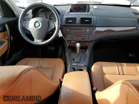 2010 BMW X3 xDrive30i with VIN WBXPC9C41AWJ38091, listed as a Copart auction lot 48429105 with 119,476 mi miles and Salvage Title. Bid and sale history available at carsss.com. Image 8.