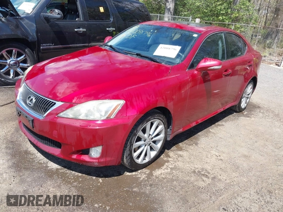 2010 Lexus IS 250 with VIN JTHCF5C27A5044022, listed as a IAAI auction lot 42008796 with 124,305 mi miles and . Bid and sale history available at carsss.com. Image 2.