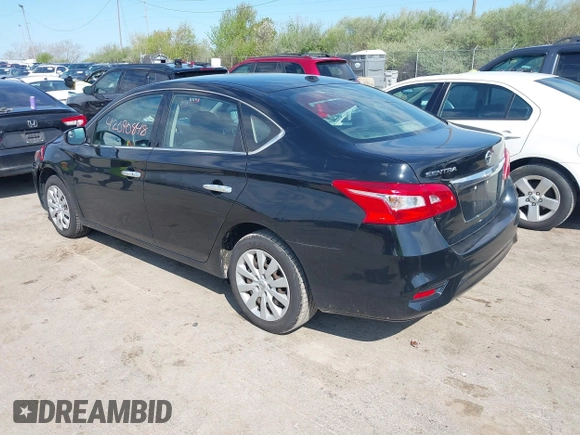2017 Nissan Sentra S with VIN 3N1AB7AP7HY352757, listed as a IAAI auction lot 42090848 with 172,181 mi miles and . Bid and sale history available at carsss.com. Image 3.
