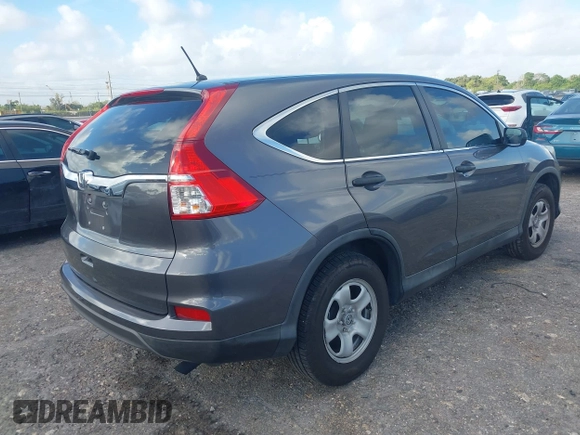 2015 Honda CR-V LX with VIN 2HKRM3H34FH510312, listed as a IAAI auction lot 41952816 with 111,712 mi miles and . Bid and sale history available at carsss.com. Image 4.