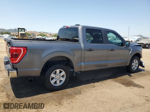 2023 Ford F-150 XL with VIN 1FTEW1C83PKE77757, listed as a Copart auction lot 60327855 with 42,728 mi miles and Clean title. Bid and sale history available at DreamBid. Image 3.