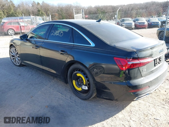 2019 Audi A6 Prestige with VIN WAUM2AF29KN024939, listed as a IAAI auction lot 41432220 with 89,231 mi miles. Bid and sale history available at carsss.com. Image 3.