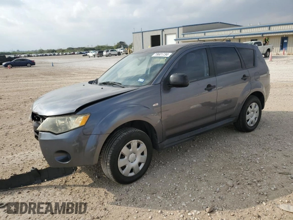 2009 Mitsubishi Outlander ES with VIN JA4LS21W49Z012614, listed as a Copart auction lot 78601734 with 146,112 mi miles and Salvage Title. Bid and sale history available at carsss.com. Image 1.