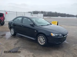 2010 Mitsubishi Lancer ES with VIN JA32U2FU8AU019987, listed as a IAAI auction lot 41491920 with 100,616 mi miles. Bid and sale history available at carsss.com. Image 1.