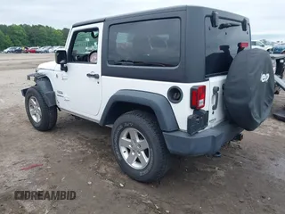 2017 Jeep Wrangler Sport with VIN 1C4AJWAG9HL611476, listed as a IAAI auction lot 42378058 with 83,738 mi miles and . Bid and sale history available at DreamBid. Image 3.