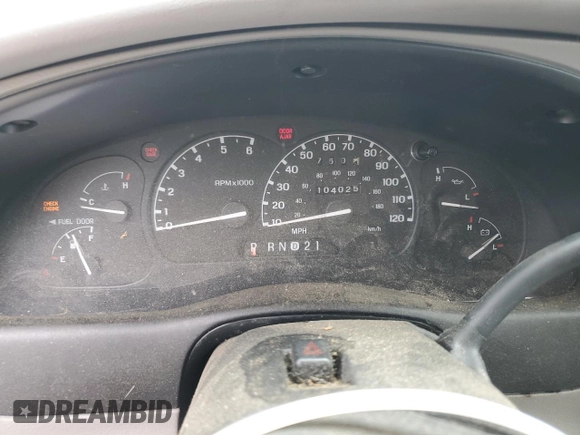 1999 Mazda B-Series Truck SE with VIN 4F4ZR17X5XTM25588, listed as a Copart auction lot 53667315 with 104,025 mi miles and Clean Title. Bid and sale history available at DreamBid. Image 9.