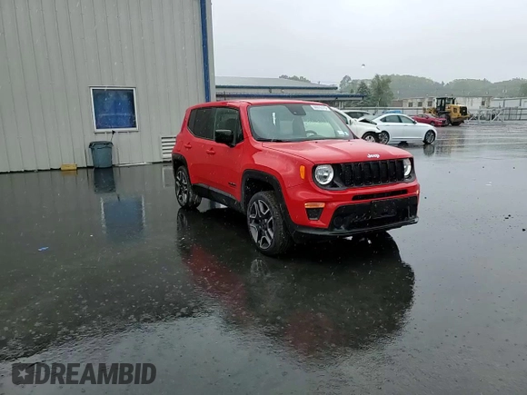 2021 Jeep Renegade Jeepster z VIN ZACNJDAB0MPM33342, wystawiony jako Copart lot #59976115 z przebiegiem 52 184 mil mil oraz Szkoda całkowita • Salvage title. Historia ofert i sprzedaży dostępna na DreamBid. Obrazek 15.