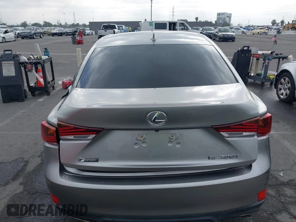 2017 Lexus IS with VIN JTHBA1D23H5059256, listed as a IAAI auction lot 42028884 with 82,929 mi miles. Bid and sale history available at carsss.com. Image 16.