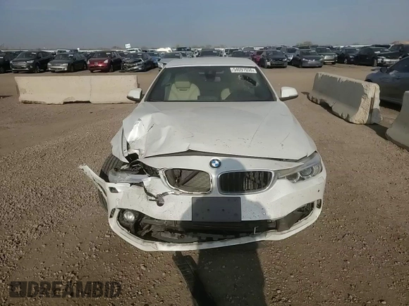 2017 BMW 4 Series 430i xDrive with VIN WBA4U9C3XH5H64212, listed as a Copart auction lot 54097655 with 51,040 mi miles and Salvage title. Bid and sale history available at DreamBid. Image 13.